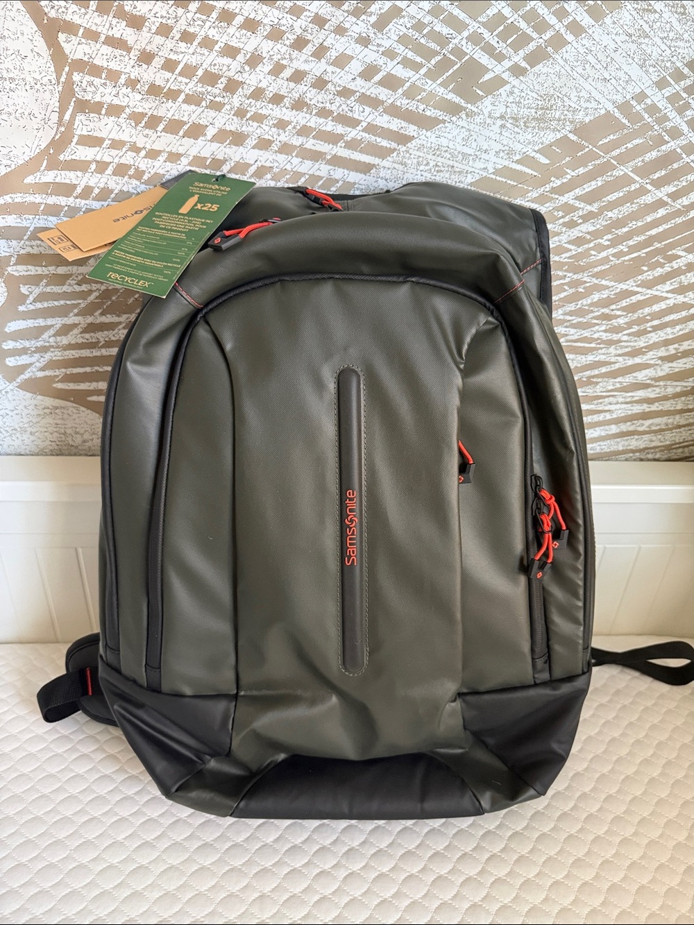 Samsonite Green Ecodiver Backpack NWT